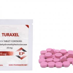 Turaxel 25 (Turanabol) — 25 mg/Tab -50 Tab/Beutel – Euroapotheken
