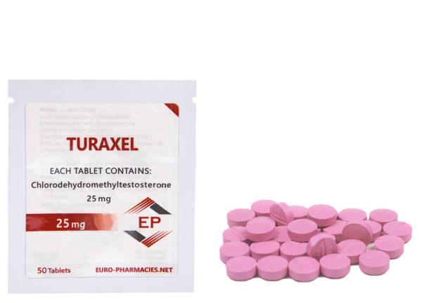 Turaxel 25 (Turanabol) — 25 mg/Tab -50 Tab/Beutel – Euroapotheken